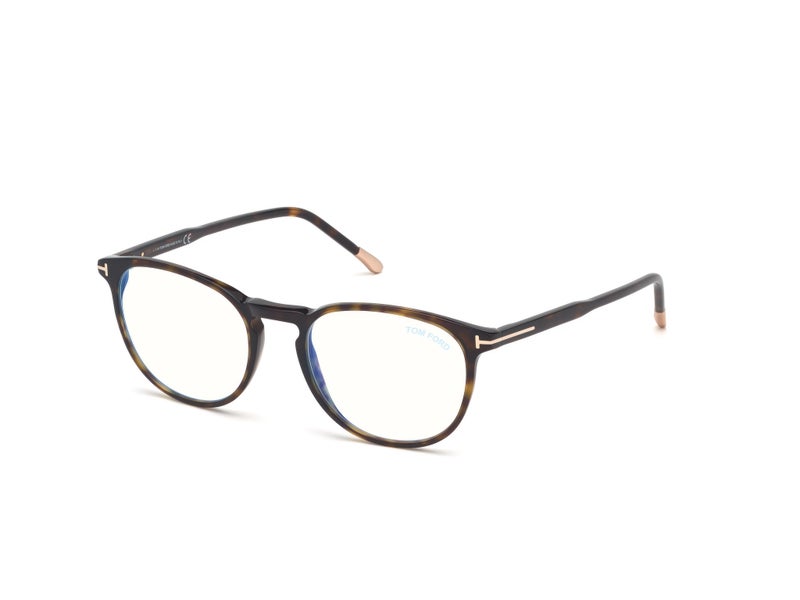 TOM FORD TOMFORD FULL RIM FT5608-B05252 MEN ROUND ACETATE FRAMES - Image 1